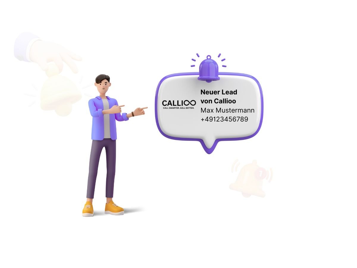 Echtzeit Push-Benachrichtigungen für heiße Leads